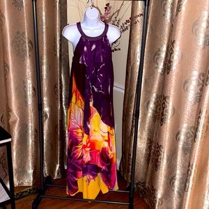 Havana Nights Halter Dress (XL)